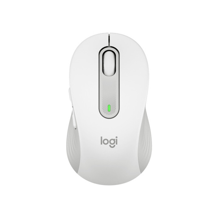 Logitech Signature M650 L Raton Inalambrico USB 2000dpi - 5 Botones - Uso Diestro - Color Blanco crudo