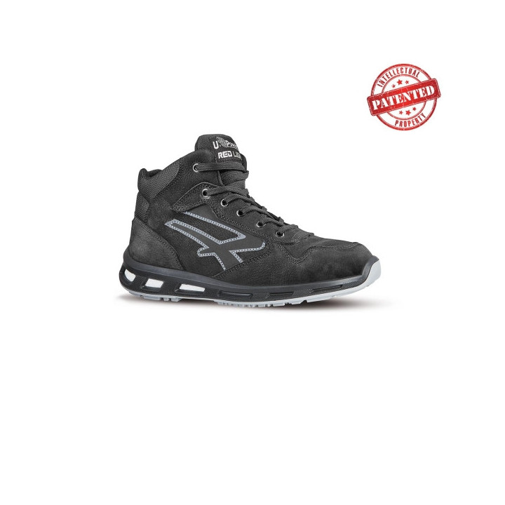 Upower Lift S ESD Calzado de Seguridad Altos - Talla 35 - Cuero Nubuck Resistente