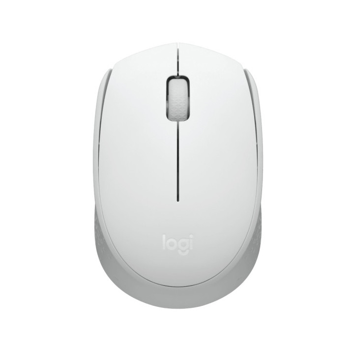 Logitech M171 Raton Inalambrico 1000dpi - 3 Botones - Uso Ambidiestro - Color Blanco