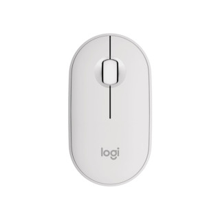 Logitech Pebble Mouse 2 M350s Raton Inalambrico USB 1000dpi - Multidispositivo - Uso Ambidiestro - Color Blanco