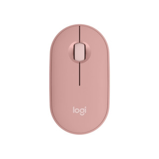 Logitech Pebble Mouse 2 M350s Raton Inalambrico USB 1000dpi - Multidispositivo - Uso Ambidiestro - Color Rosado