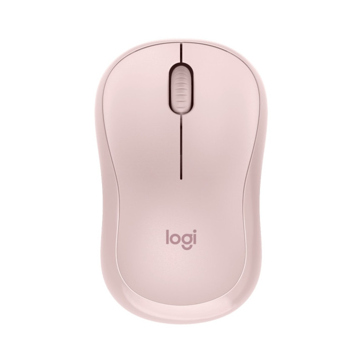 Logitech M240 Silent Raton Bluetooth - 3 Botones - Uso Ambidiestro - Color Rosado