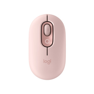 Logitech POP Mouse Raton Inalambrico 1000dpi - 4 botones - Multidispositivo - Color Rosado