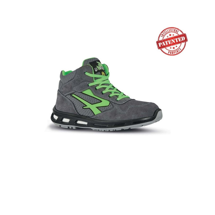 Upower Ramas S ESD Calzado de Seguridad Altos - Talla 35 - Ligeros y Comodos