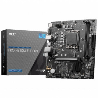 MSI Pro H610M-E Placa Base Intel  LGA 1700 2x DDR4 - HDMI