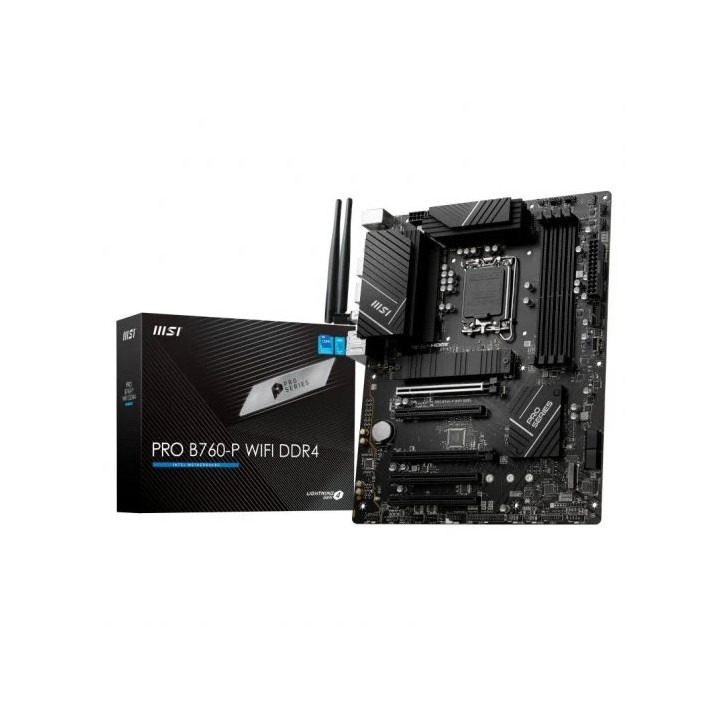 MSI Pro B760-P Placa Base Intel  LGA 1700 WiFi