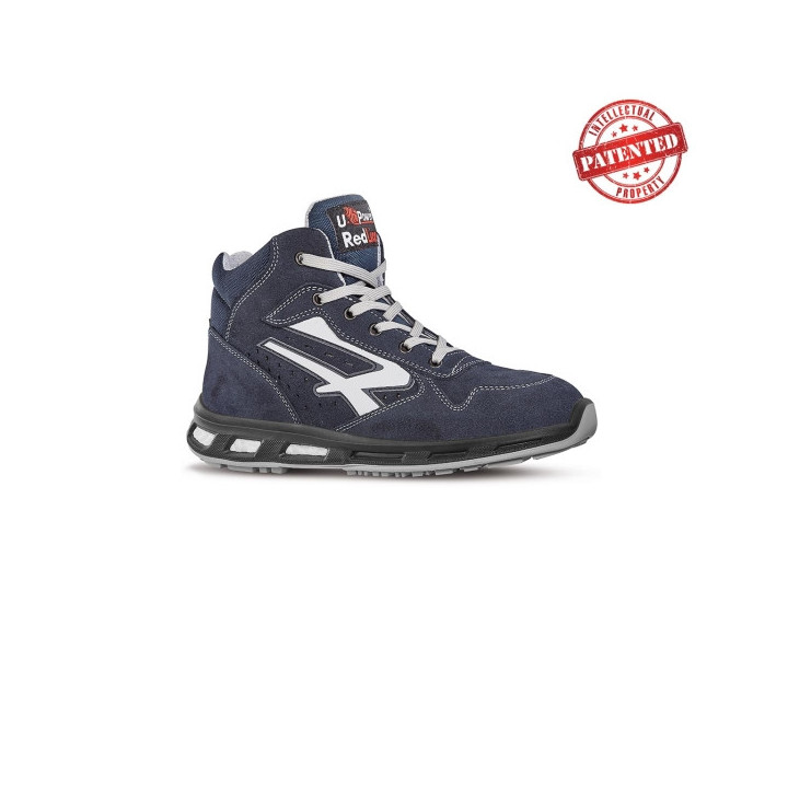 Upower Moving S ESD Calzado de Seguridad Altos - Talla 35 - Gamuza Perforada