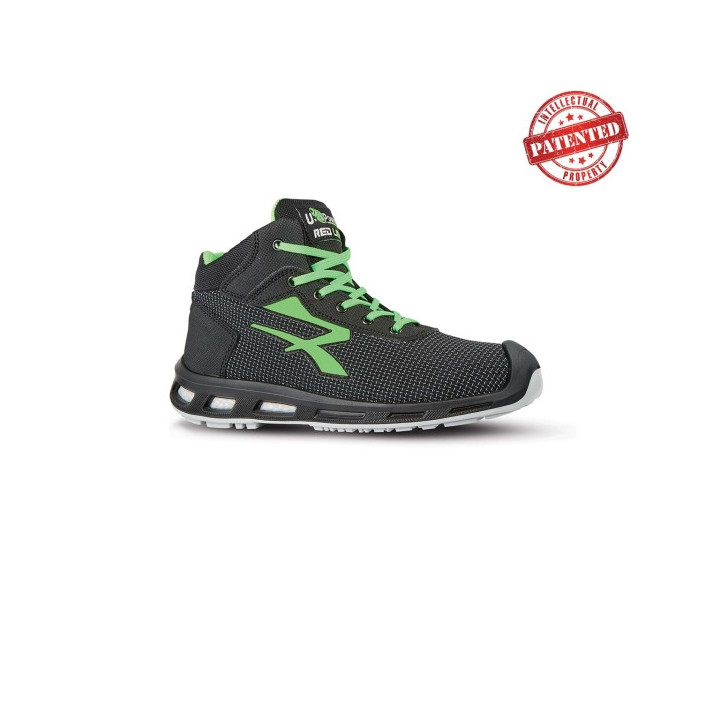 Upower Hard S ESD Calzado de Seguridad - Talla 38 - Puntera AirToe Aluminium