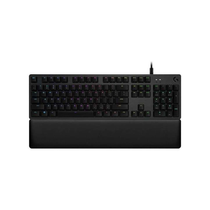 Logitech G513 Teclado Mecanico Gaming USB - Teclas Mecanicas GX Brown - Iluminacion RGB Lightsync - Superficies de Metal - Repo