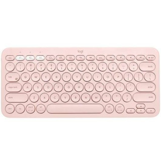 Logitech K380 Teclado Inalambrico Bluetooth - Hasta 3 Dispositivos Simultaneamente - Color Rosa