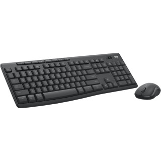 Logitech MK370 Pack Inalambrico USB Teclado Multimedia + Raton 1000dpi 3 Botones - Uso Ambidiestro - Color Negro