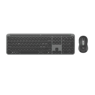 Logitech MK950 Pack Inalambrico USB Teclado Multimedia + Raton 1000dpi - Botones Easy-Switch - Color Grafito
