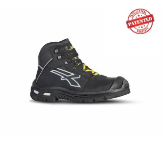Upower Silver S ESD Zapato de Seguridad ESD - Talla 38 - Parte Superior Hidrofuga