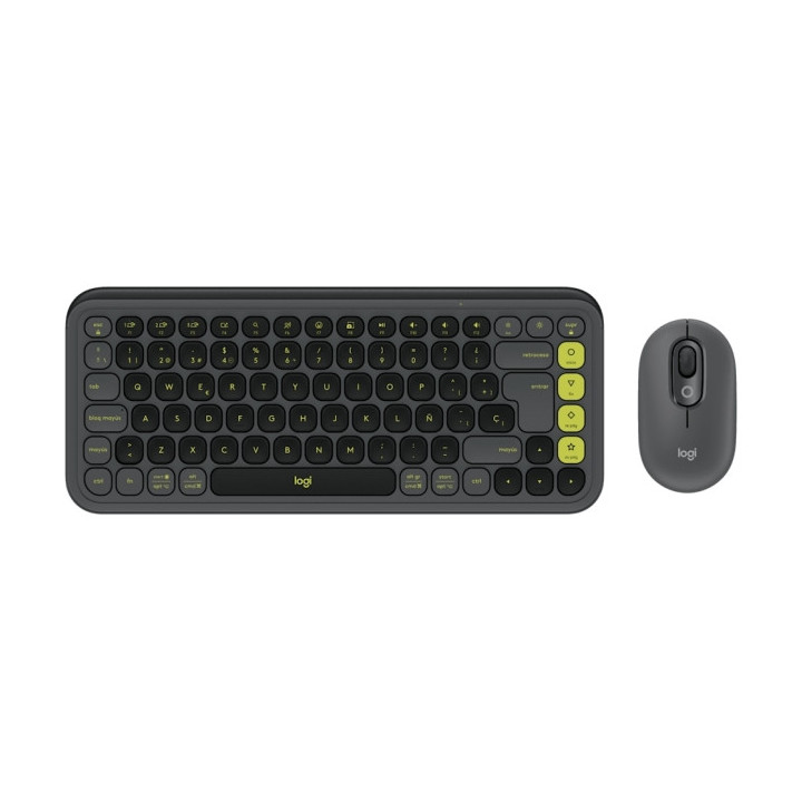 Logitech Pop Icon Combo Pack Inalambrico Teclado Multimedia + Raton - Bluetooth - Autonomia Teclado 36 Meses - Raton 24 Meses -