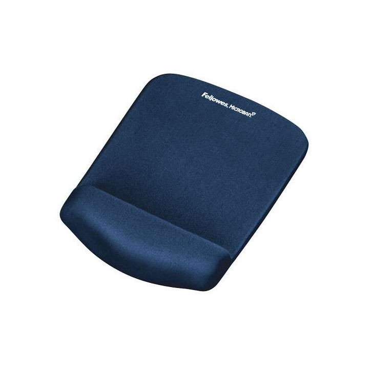 Fellowes PlushTouch Alfombrilla con Reposamuñecas Foam Fusion - Confor Superior - Proteccion Antibacterias - Base Antideslizan