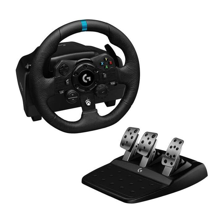 Logitech G923 Trueforce Juego de Volante y Pedales de Carreras Compatible con Xbox Series X/S