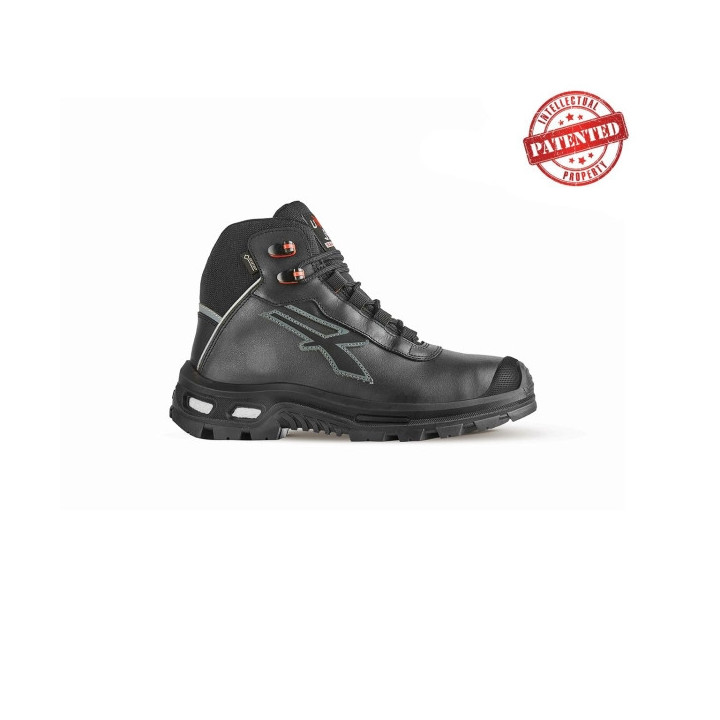 Upower Legend S Zapato de Seguridad - Talla 35 - Cuero Repelente al Agua