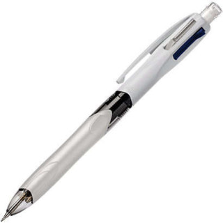 Bic 4 Colours 3+1 Boligrafo y Portaminas Retractil - Punta Media de 1mm - Mina HB 0.7mm - Cuerpo Ancho con Grip - Goma de Borra
