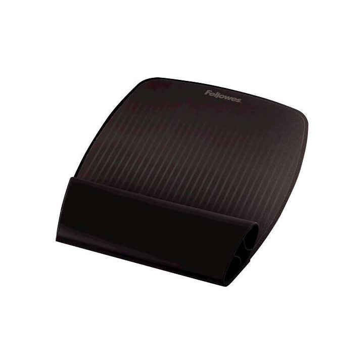 Fellowes I-Spire Series Reposamuñecas Flexible con Efecto Balanceo - Permite una Plena Traccion del Raton - Color Negro
