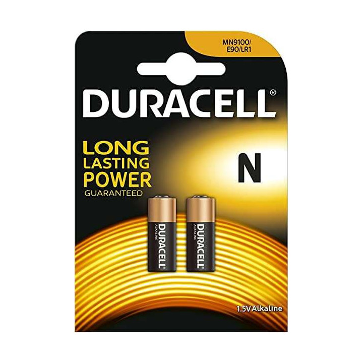 Duracell Pila Alcalina MN 9100 1.5V - 2 Unidades