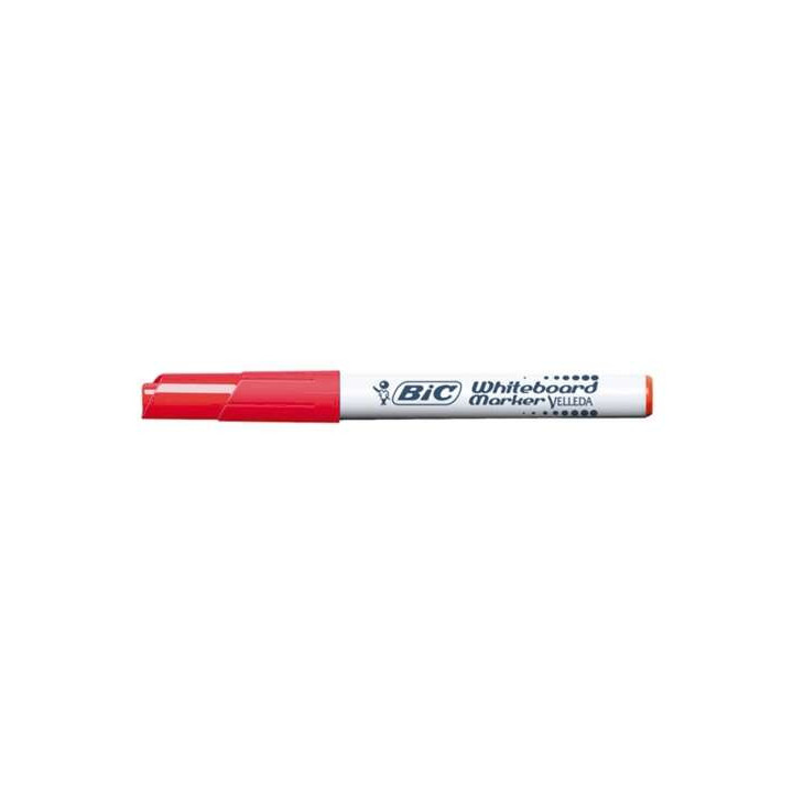 Bic Velleda 1741 Marcador para Pizarra - Punta de 4.5 mm - Trazo 1.4mm - Tinta con Base de Acetona - Borrado Optimo - Larga Dur