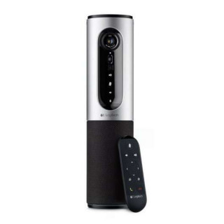 Logitech ConferenceCam Connect Sistema de Videoconferencias Portatil Webcam HD 1080p - USB 2.0 - Bluetooth - Microfonos y Altav