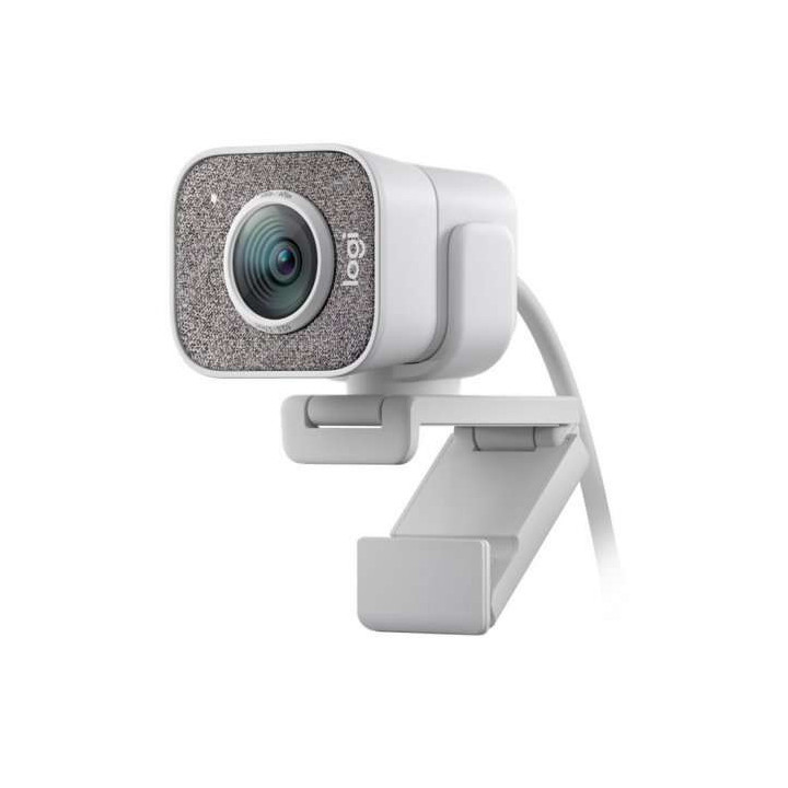 Logitech Streamcam Webcam Full HD 1080p USB-C - Campo de Vision 78º - Enfoque Automatico - Cable de 1.50m - Color Blanco