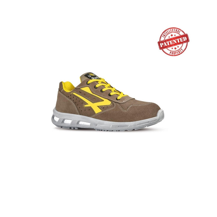 Upower Adventure S ESD Calzado de Seguridad Bajos - Talla 35 - Gamuza Perforada