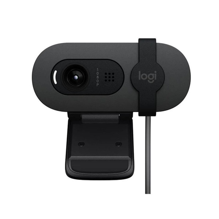 Logitech Brio 105 Webcam Full HD - 2 Megapixeles - Antirreflectante - Color Grafito