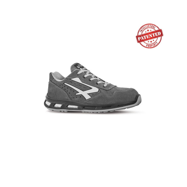 Upower Going S ESD Calzado de Seguridad Bajos - Talla 38 - Gamuza Perforada