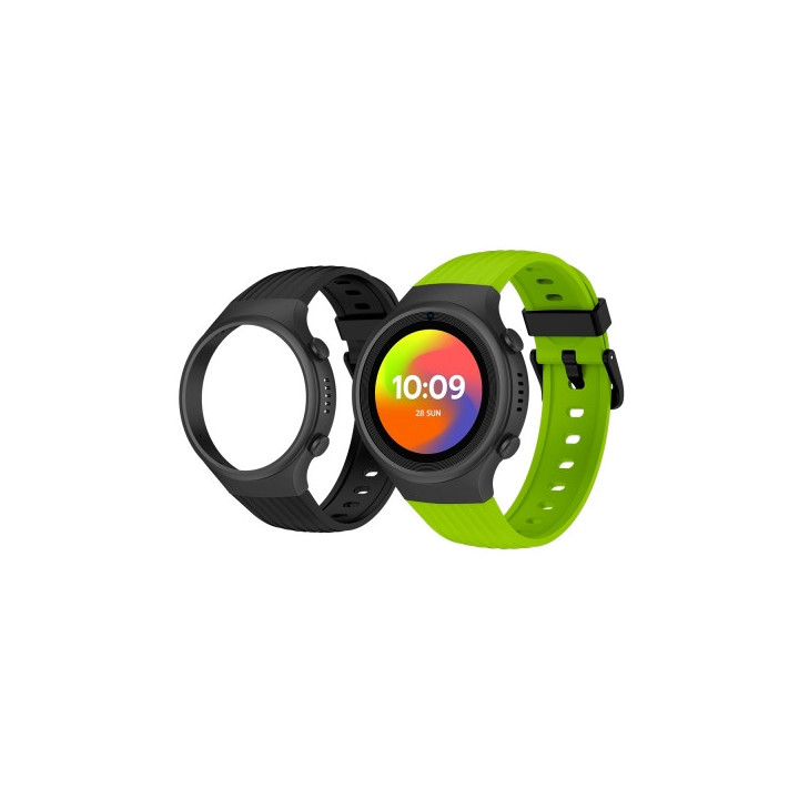 SPC Smartee 4G Junior Reloj Smartwatch Pantalla Redonda 1.2" - 4G - Localizacion GPS - Modo Colegio - Zonas de Seguridad - Resi