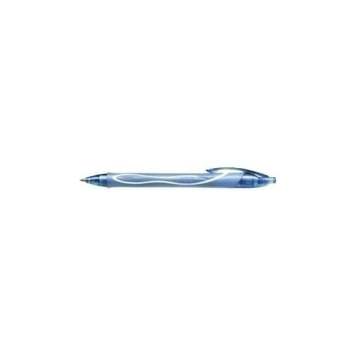 Bic Gel-Ocity Quick Dry Boligrafo Retractil - Punta Media de 0.7mm - Tinta de Gel - Secado Ultra Rapido - No Mancha el Papel -