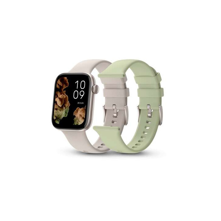 SPC Smartee Duo 2 Reloj Smartwatch Pantalla AMOLED Cuadrada 1.78" - Mas de 100 Modos Deportivos - Monitoreo de Salud - Resisten