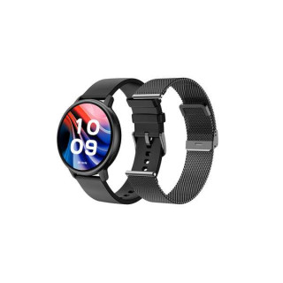 SPC Smartee Duo Classic Reloj Smartwatch Pantalla AMOLED Redonda 1.43" - Mas de 100 Modos Deportivos - Monitoreo de Salud - Res