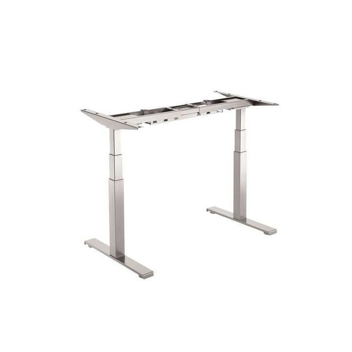 Fellowes Estructura Metalica Plata Mesa Regulable en Altura Cambio - 3 Configuraciones de Memoria - Altura de 645 mm a 1305 mm