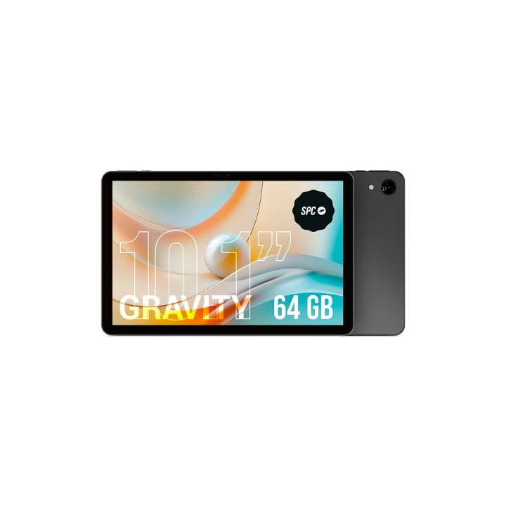 SPC Gravity 6 Tablet Pantalla IPS 10.1" - 4GB - 64GB - Camara 2Mpx - Bateria 5000mAh - Color Gris Oscuro