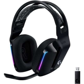 Logitech G733 Auriculares Gaming Inalambricos DTS 7.1 con Microfono - Tecnologia Lightspeed - Iluminacion RGB - Autonomia hasta