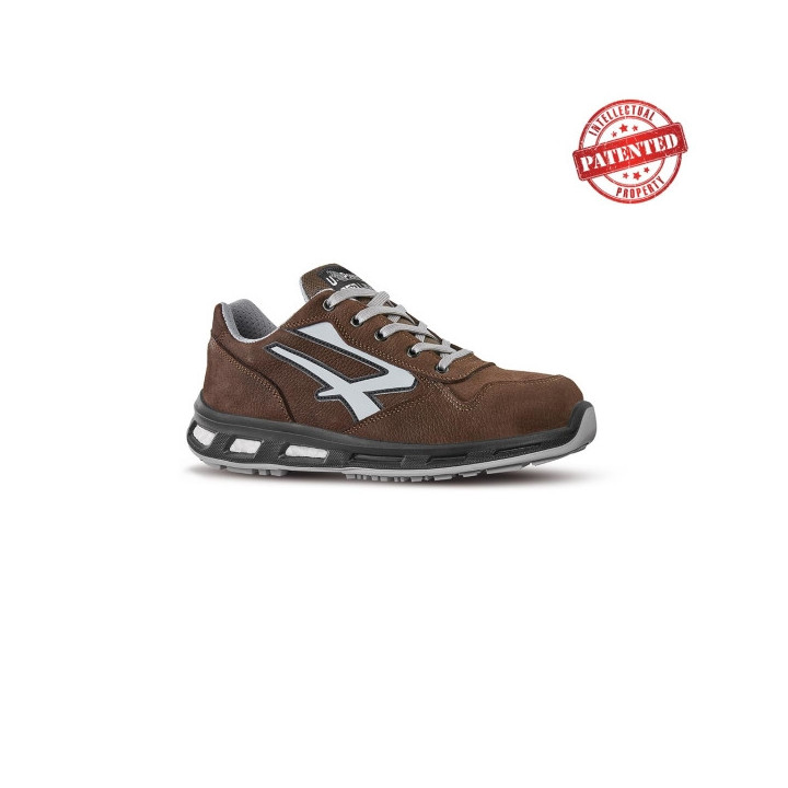 Upower Tiki S ESD Calzado de Seguridad Bajos - Talla 38 - Cuero Nubuck Resistente