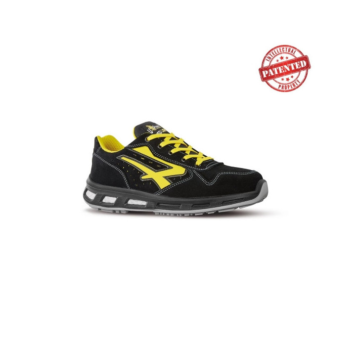 Upower Axel S ESD Calzado de Seguridad Bajos - Talla 36 - Gamuza Perforada