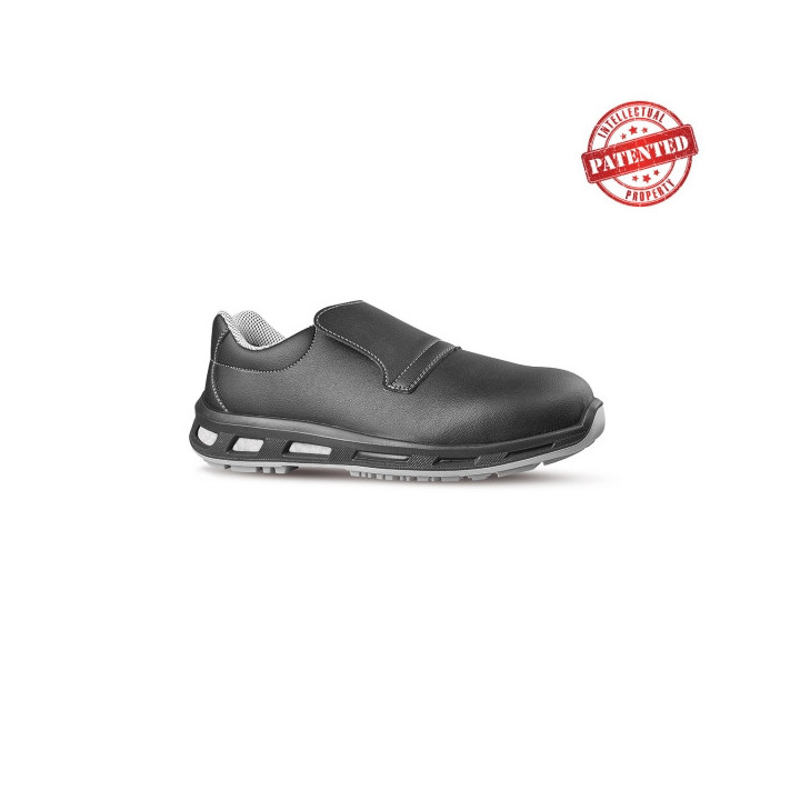 Upower Lee S ESD Calzado de Seguridad sin Cordones - Talla 35 - Resistente al Agua