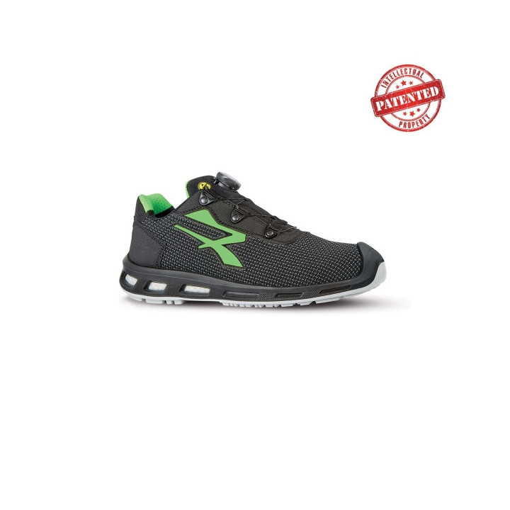 Upower Monster S ESD Calzado de Seguridad - Talla 38 - Puntera AirToe Aluminium