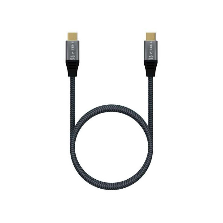 Aisens Cable USB 3.2 Gen2x2 Aluminio 20Gbps 8K@30Hz 5A 100W E-Mark