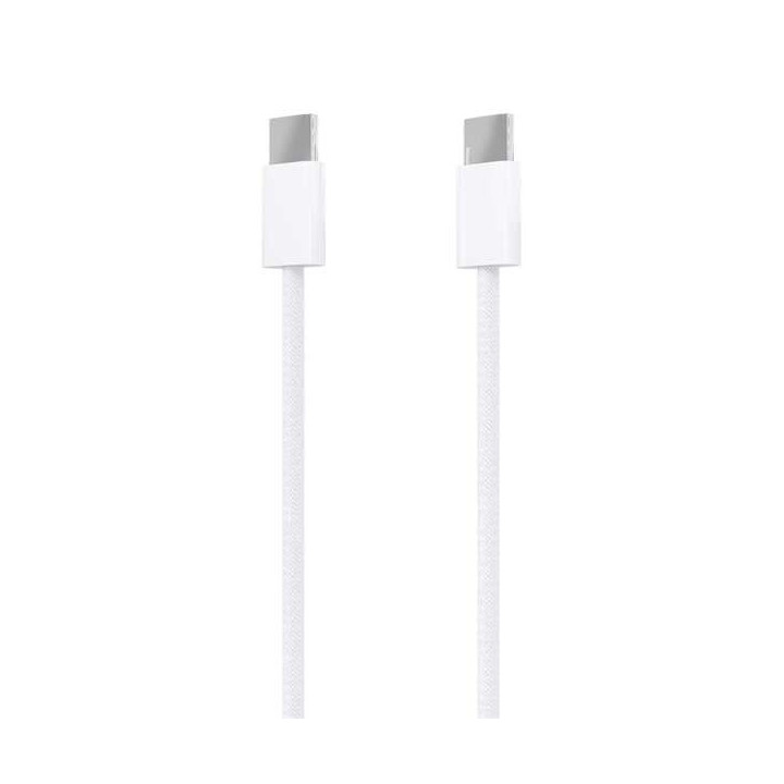 Aisens Cable USB 2.0 3A 60W Apple - Tipo USB-C/M-USB-C/M - 1.0m