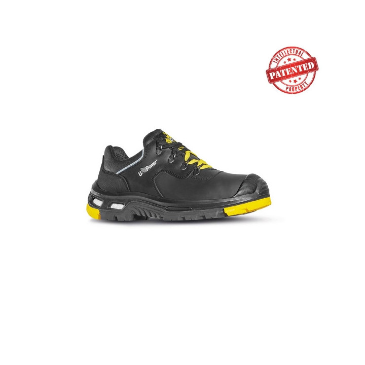 Upower Yarvis S Calzado de Seguridad Laboral - Talla 38 - Piel Pull-Up Suave