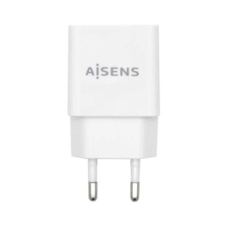Aisens Cargador USB 10W Alta Eficiencia - 5V/2A - Color Blanco
