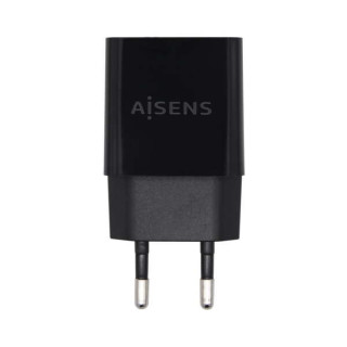 Aisens Cargador USB 10W Alta Eficiencia - 5V/2A - Color Negro