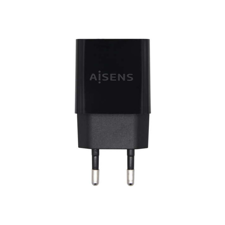 Aisens Cargador USB 10W Alta Eficiencia - 5V/2A - Color Negro