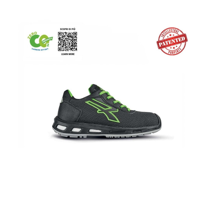 Upower Malibu S ESD Calzado de Seguridad Ecologicos - Talla 35 - Puntera AirToe Aluminium