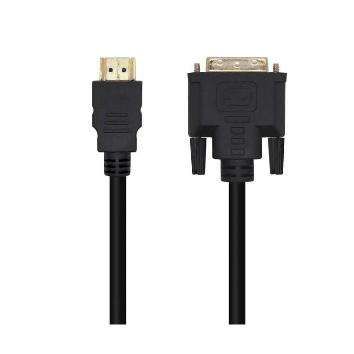 Aisens Cable DVI a HDMI - DVI18+1/Macho-HDMI A Macho - 3.0m - Color Negro