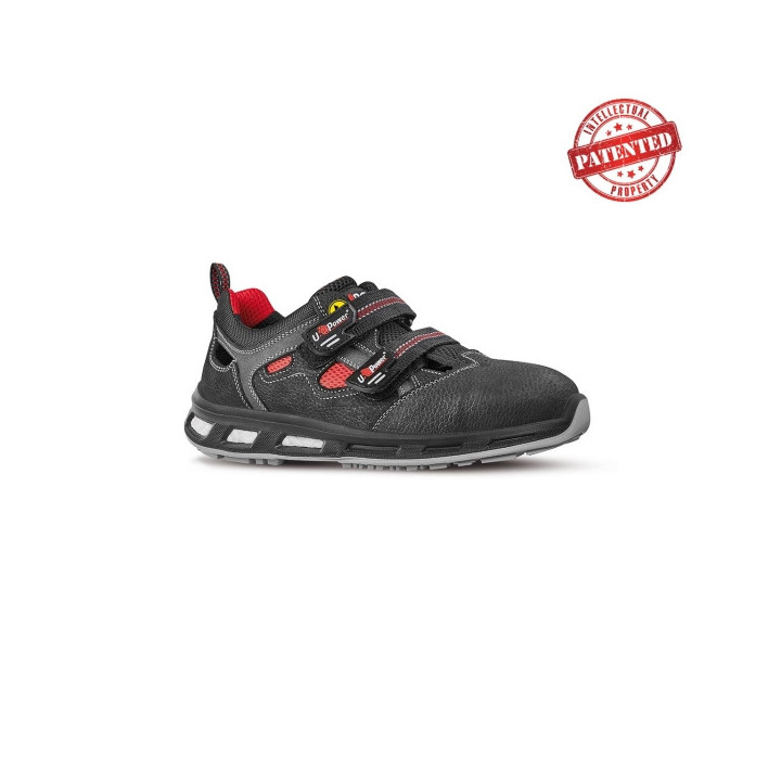 Upower Cody S ESD Calzado de Seguridad Bajos - Talla 35 - Cuero Nubuck